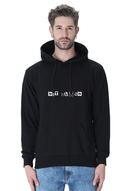 NOT HUMAN HOODIE BLACK